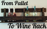 DIY Wine Rack