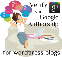 Verify your Google Authorship